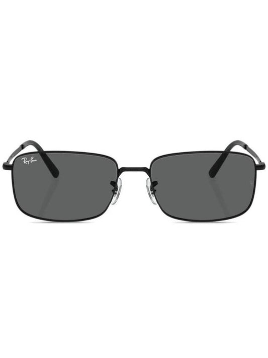 Tinted Lens Square Frame Sunglasses RB3717002B1 - RAY-BAN - BALAAN 1