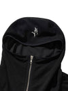 GRZ TYPE ST ZIP UP HOODIE BLACK - LIBERE - BALAAN 3