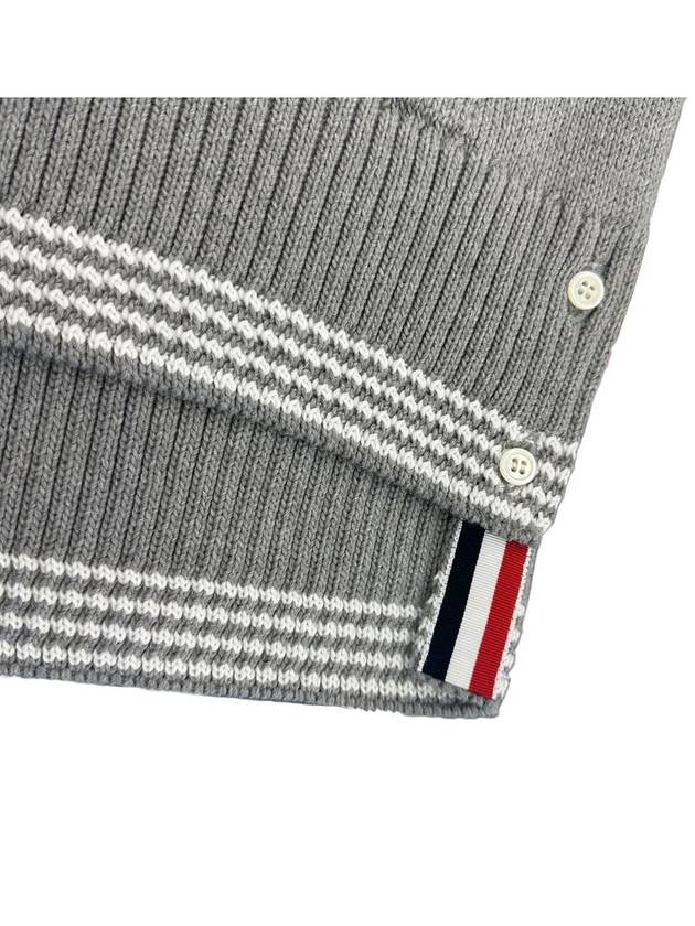 armband women s color matching cardigan FKC568A 055 - THOM BROWNE - BALAAN 5