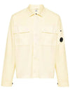 Gabardine Long Sleeve Shirt Beige - CP COMPANY - BALAAN 2