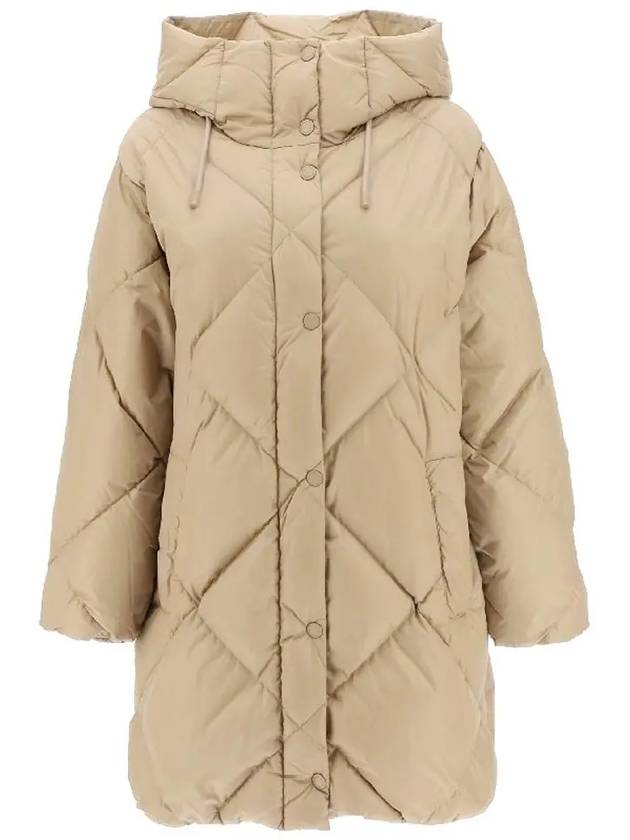 CALERNO Hood Padding Beige 2354960833 018 - MAX MARA - BALAAN 2