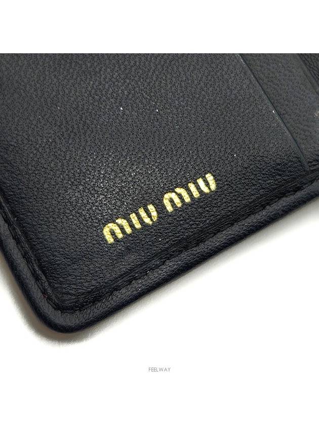 Matrace logo bi fold wallet 5MV204 - MIU MIU - BALAAN 6