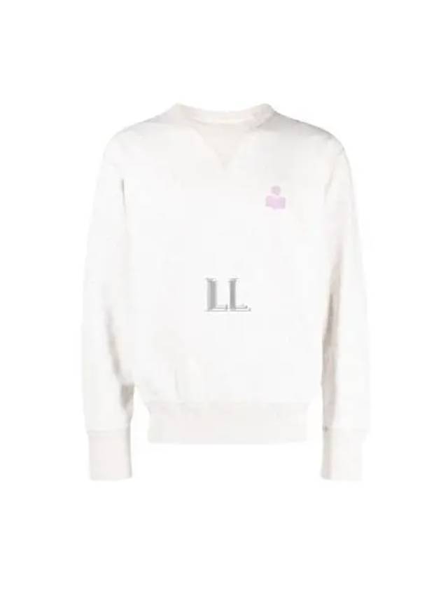 Mike Cotton Logo Sweatshirt Ecru - ISABEL MARANT - BALAAN 2