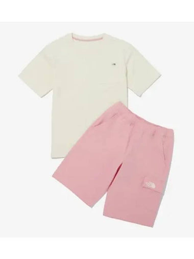 The North Face KIDS CAMPER EX Crew Set NT7UQ31U CRE - THE NORTH FACE - BALAAN 1