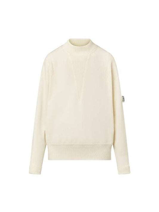 ribbed accent sweater 1AC0XP - LOUIS VUITTON - BALAAN 1