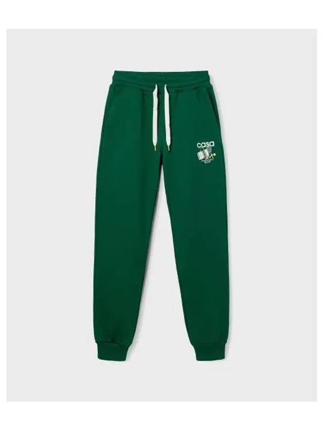 M Equipment Sportif Printed Sweatpants Evergreen EQUIPEMENT - CASABLANCA - BALAAN 1