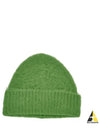 Wool Mohair Beanie Green - ACNE STUDIOS - BALAAN 2