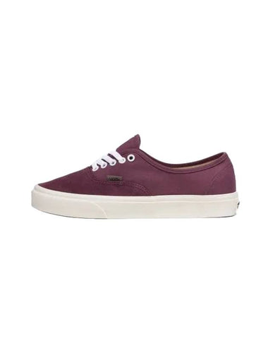 Authentic Canvas Suede Plum Wine VN000BW5CHI1 - VANS - BALAAN 1