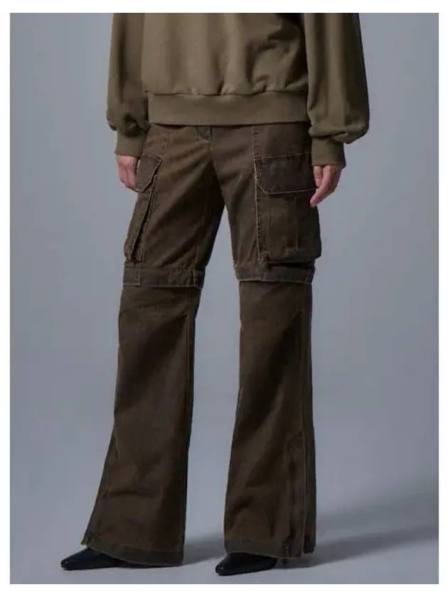 Detachable Cargo Pants Brown Domestic Product GM0024072399170 - JUUN.J - BALAAN 1