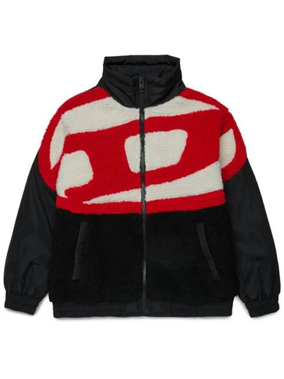 Kids Maxi Fleece Jacket J01954 0QFAH K900 - DIESEL - BALAAN 2