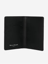 Stitched Bi-Fold Leather Card Wallet Black - MAISON MARGIELA - BALAAN 3