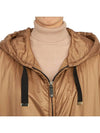 Frida Padded Hooded Jacket Camel - MAX MARA - BALAAN 10