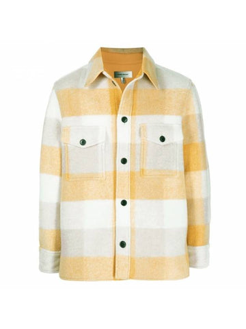 Veste Kervon Check Jacket Yellow - ISABEL MARANT - BALAAN 1