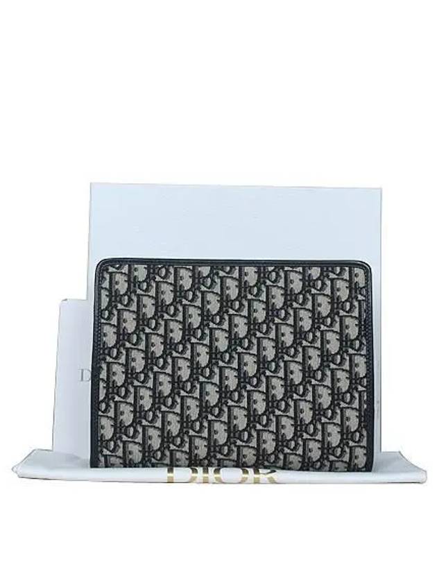 S2107UTZQ Montaine 30 Oblique Medium Pouch Type Clutch - DIOR - BALAAN 3