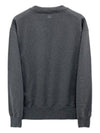 Heart Logo Patch Sweatshirt Grey - AMI - BALAAN 3