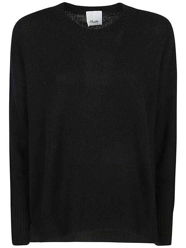 Cashmere Round Neck Pull - ALLUDE - BALAAN 4