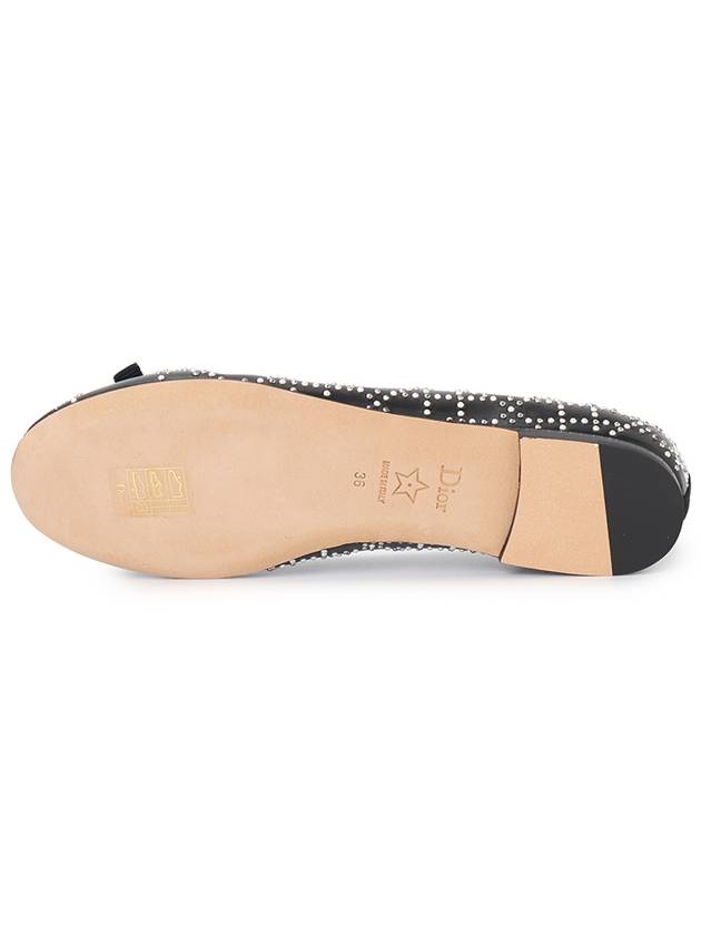 Studs Canage Motif Ballet Flats Black - DIOR - BALAAN 6