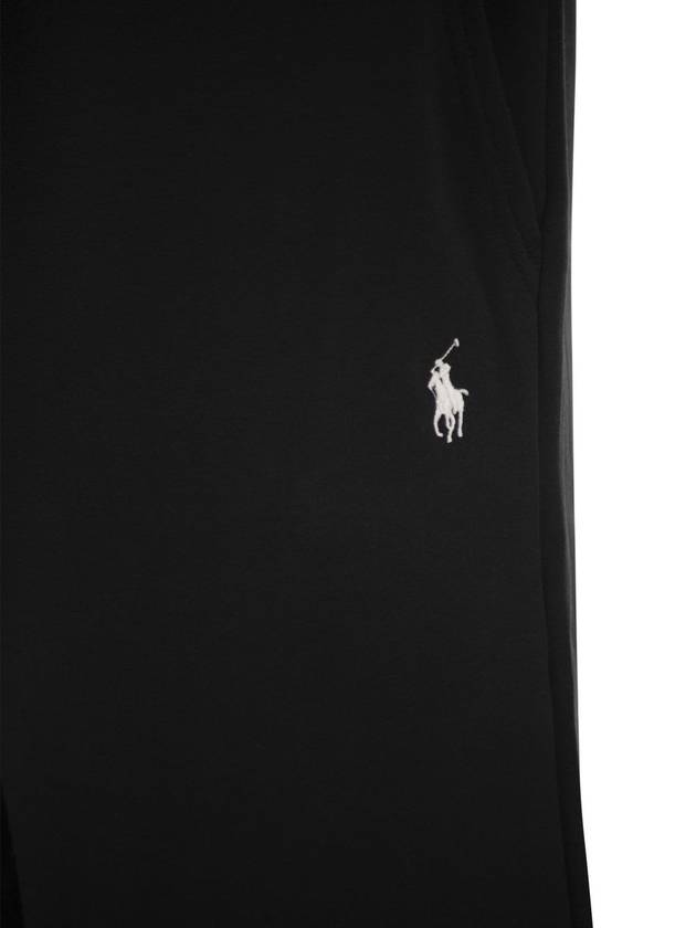 Embroidery Logo Track Shorts Black - POLO RALPH LAUREN - BALAAN 5