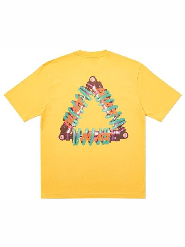 Tri Pumping T Shirt Yellow - PALACE - BALAAN 1