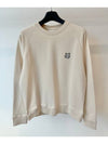 Sweatshirt MM00304KM0001 Light Beige M L XL - MAISON KITSUNE - BALAAN 1