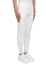 Jersey Jogging Fragment Casual Track Pants White - MONCLER - BALAAN 4