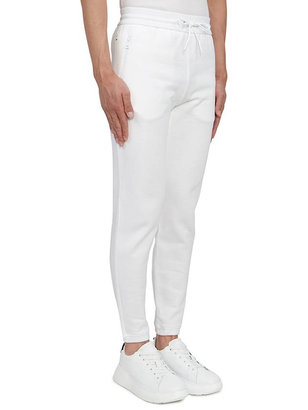 Jersey Jogging Fragment Casual Track Pants White - MONCLER - BALAAN 4