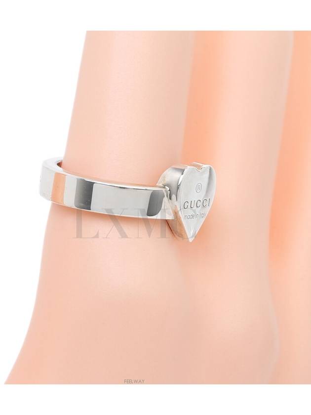 Trademark Silver Heart Ring No 12 223867 - GUCCI - BALAAN 7