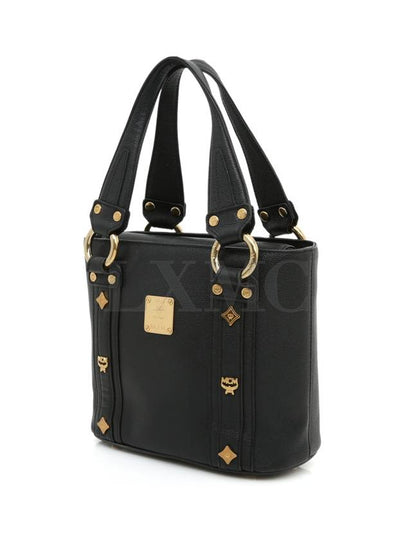 MCM Black Top Handle Vintage Mini Tote Bag - MCM - BALAAN 2