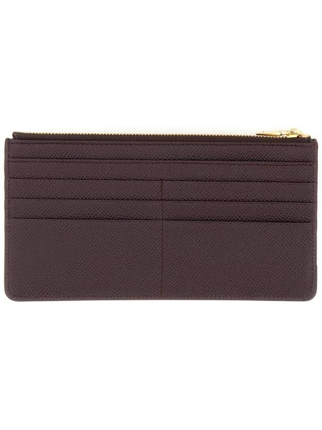 Dauphine Zipper Card Holder BI1265A1001 - DOLCE&GABBANA - BALAAN 3