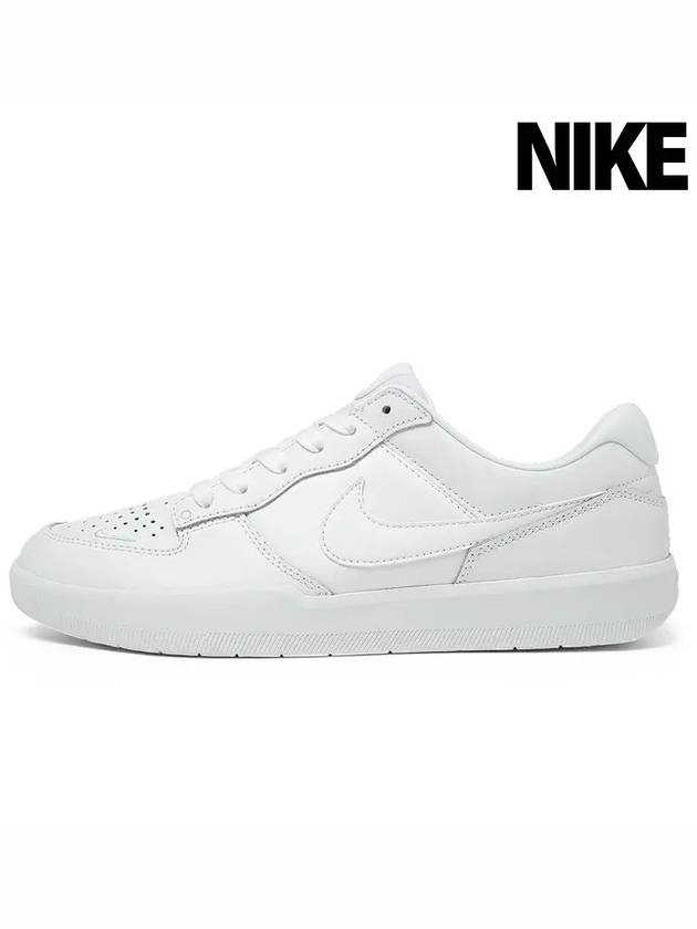 SB Force 58 Premium Low Top Sneakers White - NIKE - BALAAN 2