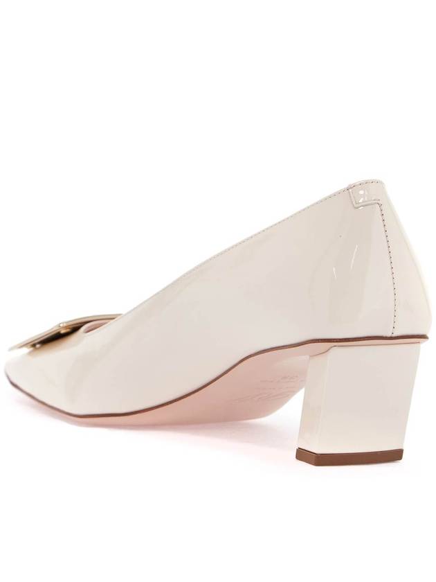 beige calfskin d'orsay with wide heel belle vivier t. 45 - ROGER VIVIER - BALAAN 3