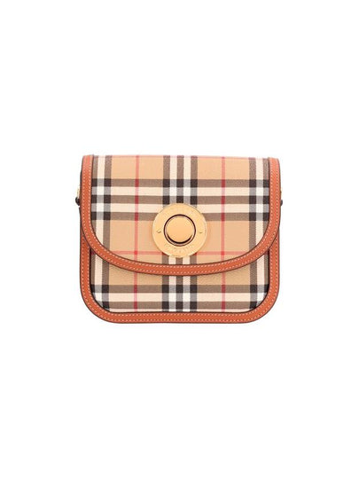 Elizabeth Check Pattern Small Cross Bag Beige - BURBERRY - BALAAN 2