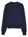 Baby Fox Patch Regular Cardigan Blue - MAISON KITSUNE - BALAAN 3