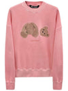 Kill the Bear Overfit Sweatshirt PMBA026 - PALM ANGELS - BALAAN 1