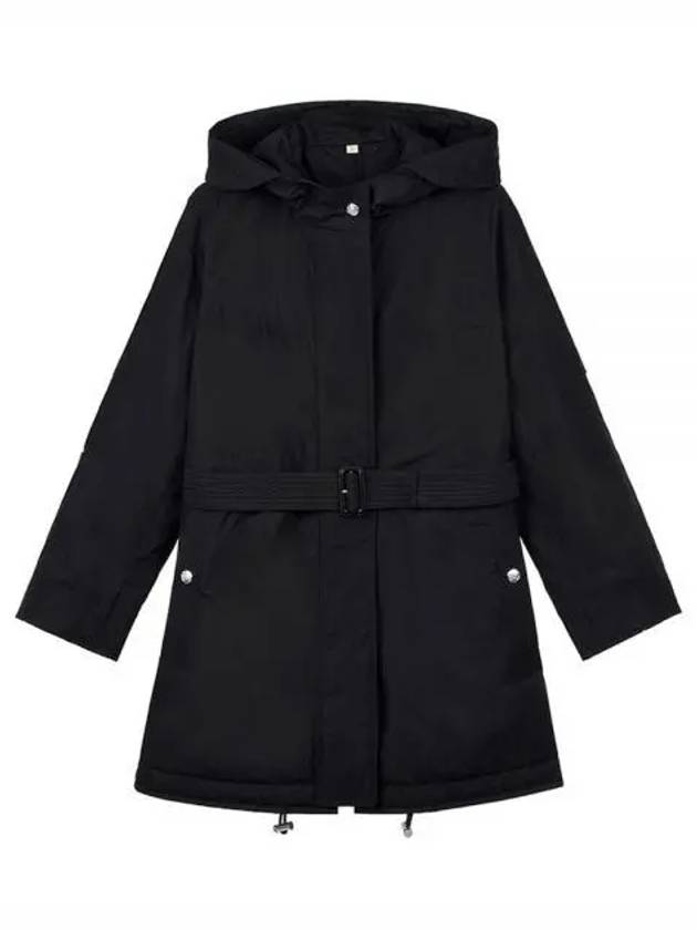 Belt Polyester Single Coat Black - BURBERRY - BALAAN 2