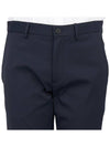 Men's Polyamide Blend Straight Pants Navy - THEORY - BALAAN 7