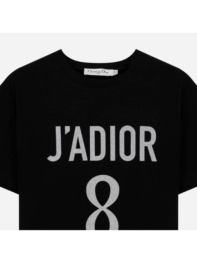 J'Adior 8 Short Sleeve T-Shirt Black - DIOR - BALAAN 3