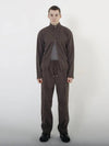 Ribbed Knit String Pants Brown - CHANCE'S NOI - BALAAN 4