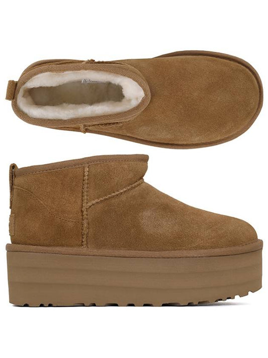 Classic Ultra Mini Platform Winter Boots Chestnut - UGG - BALAAN 2