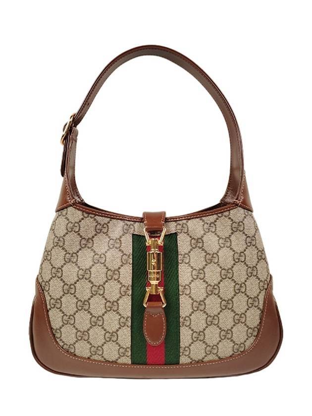 Jackie 1961 GG Supreme Small Shoulder Bag Brown - GUCCI - BALAAN 1