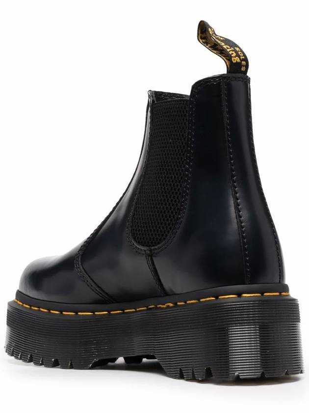 Women's 2976 Quad Chelsea Boots Black - DR. MARTENS - BALAAN 4