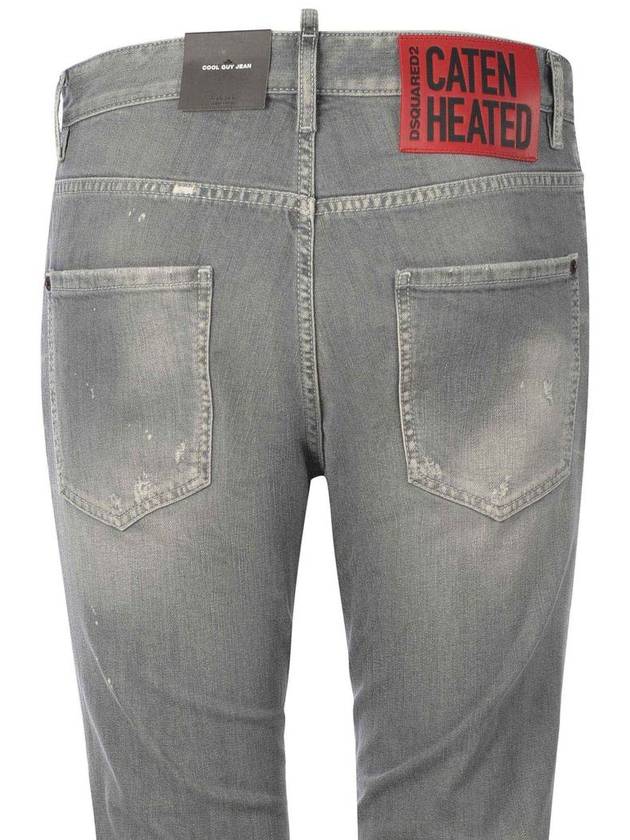 24FW Denim Straight Pants S74LB1544 S30260 852 GRAY - DSQUARED2 - BALAAN 5