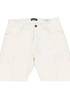 IKALOOK White Big Pocket Regular Fit Cargo Pants PT158 - IKALOOOK - BALAAN 4