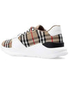 Vintage Check Suede Leather Sneakers Archive Beige - BURBERRY - BALAAN 4