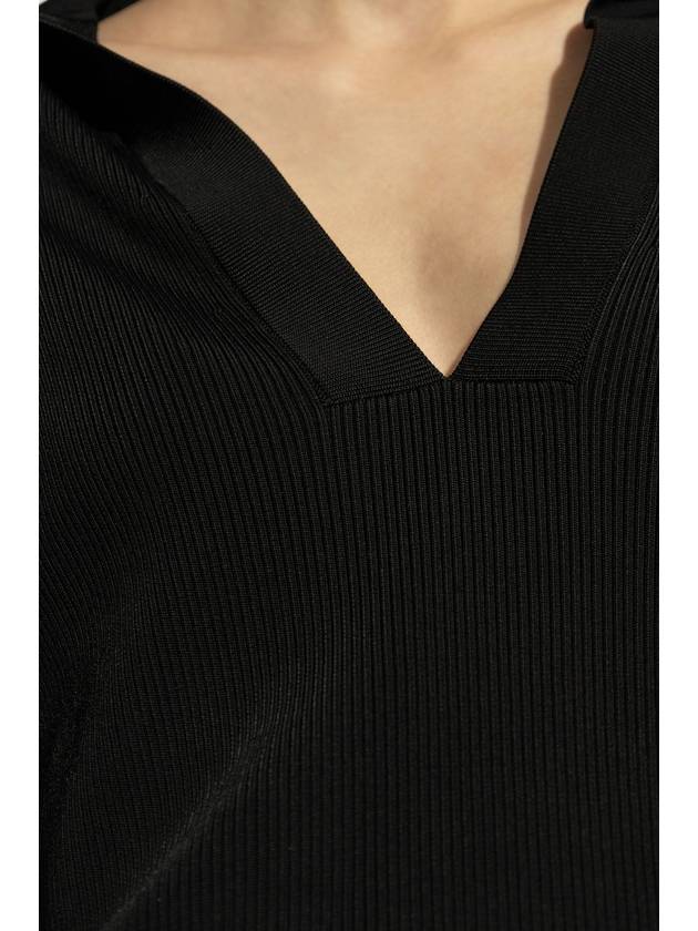 Iro Ribbed Top Fraya, Women's, Black - IRO - BALAAN 5