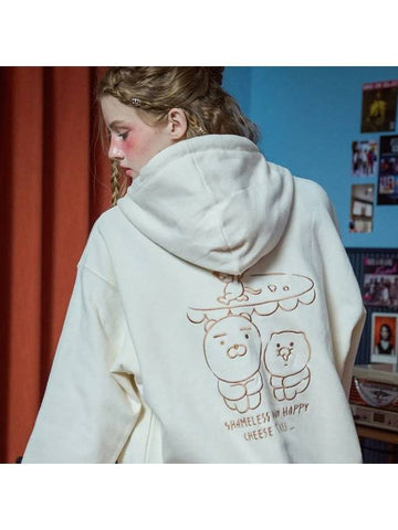 CPGN Kakao Friends CHEESE THiEF Hood Zip up Cream - CPGN STUDIO - BALAAN 1