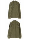 Waffen Patch Cotton Sweatshirt Green - STONE ISLAND - BALAAN 5