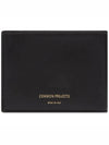 Standard Logo Half Wallet Black - COMMON PROJECTS - BALAAN 3