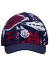 Teddy Jacquard Ball Cap Navy - MONCLER - BALAAN 1