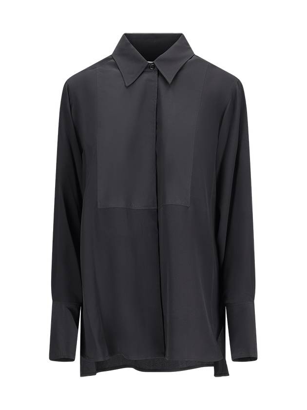 SHIRT WITH CONTRAST INSERTS - VICTORIA BECKHAM - BALAAN 1